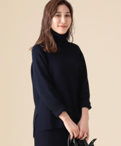 SLOANE / 別注 メリノウール ミラノリブタートルネックニット