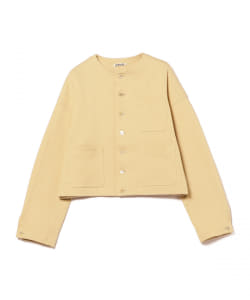 AURALEE / SUPER HEAVY COTTON RIB CARDIGAN