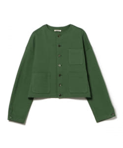 AURALEE / SUPER HEAVY COTTON RIB CARDIGAN