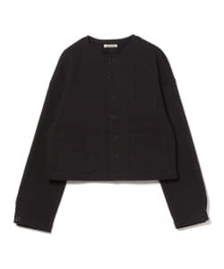 AURALEE / SUPER HEAVY COTTON RIB CARDIGAN
