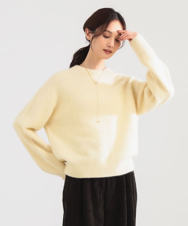 ヤク フォックス ロングスリーブ プルオーバー ニット Model：H171 B80 W58 H86　Size：ONE SIZE