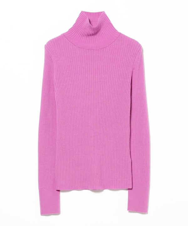 未使用　BLAMINK カシミヤニット　タートルネック　ピンク EFFE BEAMS（エッフェ ビームス）カシミヤ混 タートルネック ニット