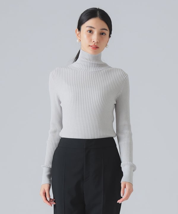 EFFE BEAMS（エッフェ ビームス）カシミヤ混 タートルネック ニット