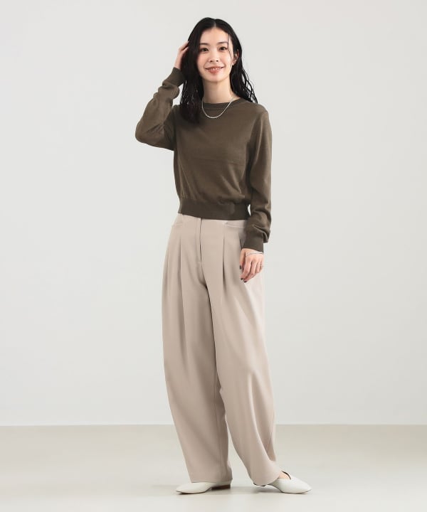 Demi-Luxe BEAMS（デミルクス ビームス）TAN / テンセルウール