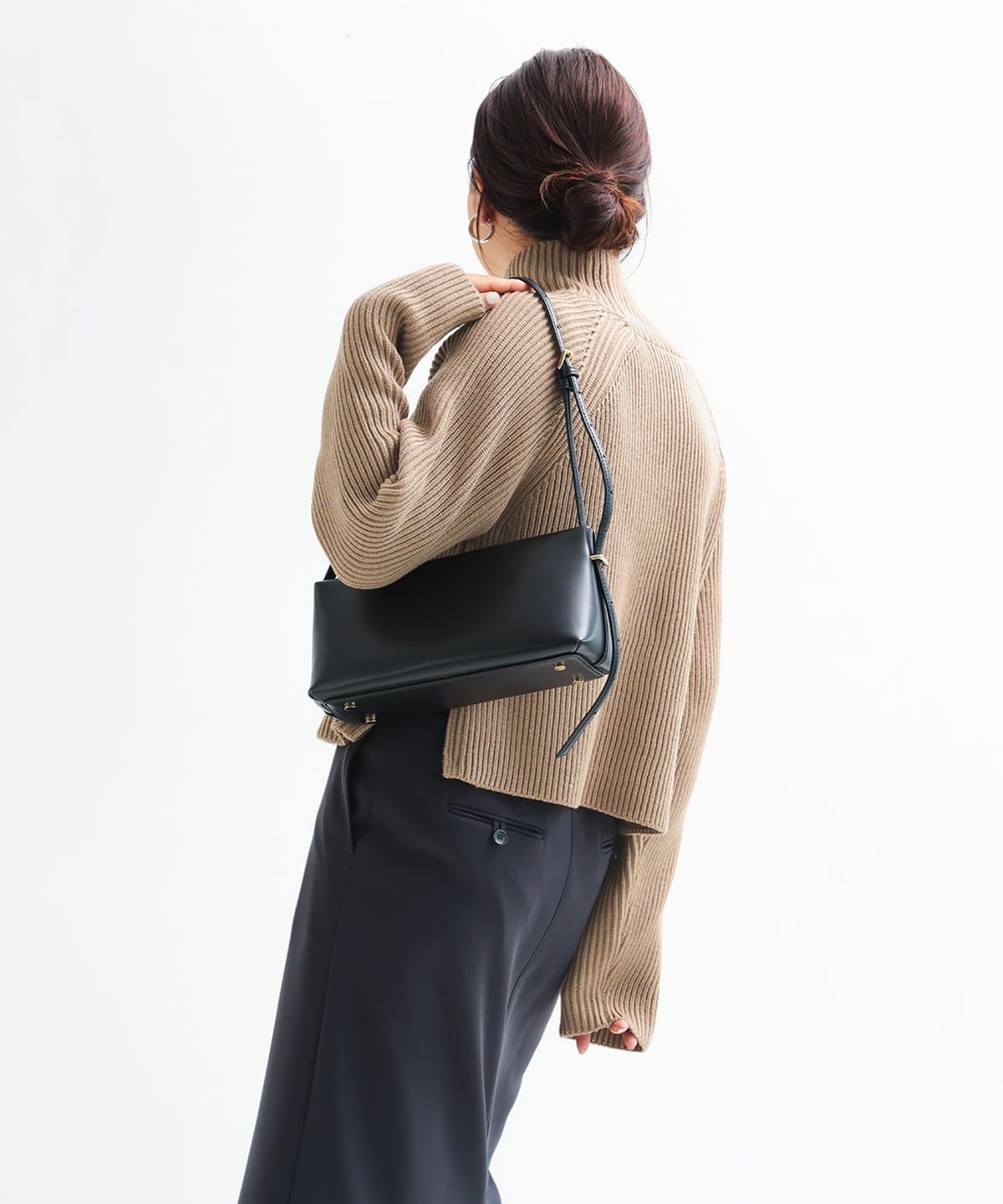 サイドジップ リブ プルオーバー ニット .M トップス WOMEN SAND ONE SIZE サイドジップ リブ プルオーバー ニット .M トップス WOMEN SAND ONE SIZE