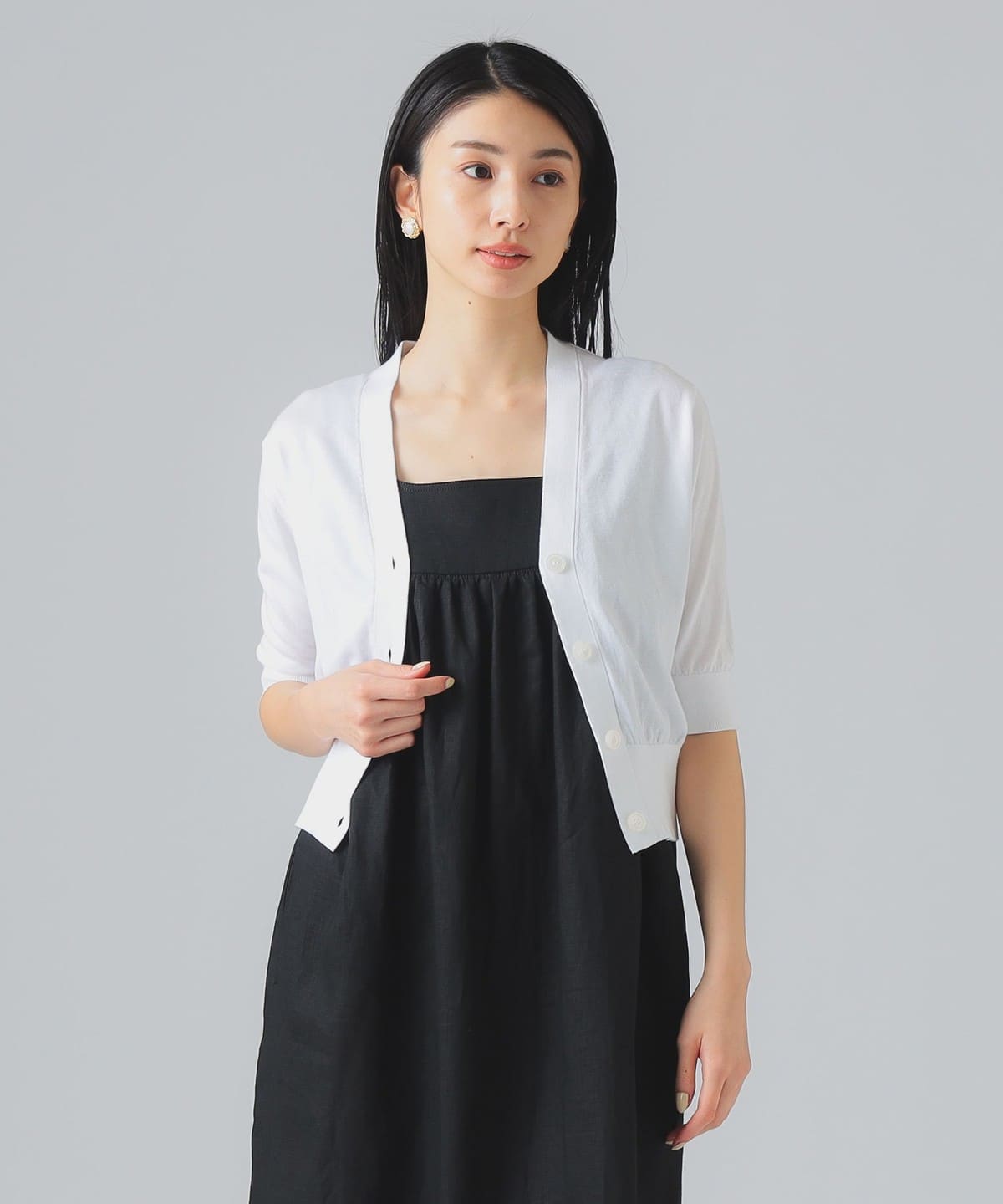 EFFE BEAMS（エッフェ ビームス）【別注】JOHN SMEDLEY / コットン V 