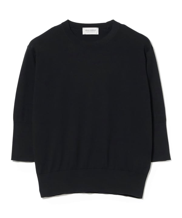JOHN SMEDLEY / 30针棉质半袖针织衫