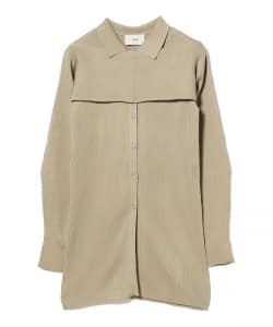 TAN / 2ピース リブ カーディガン