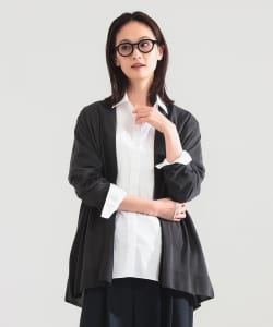 18ゲージ コットンアセテート ロングカーディガン