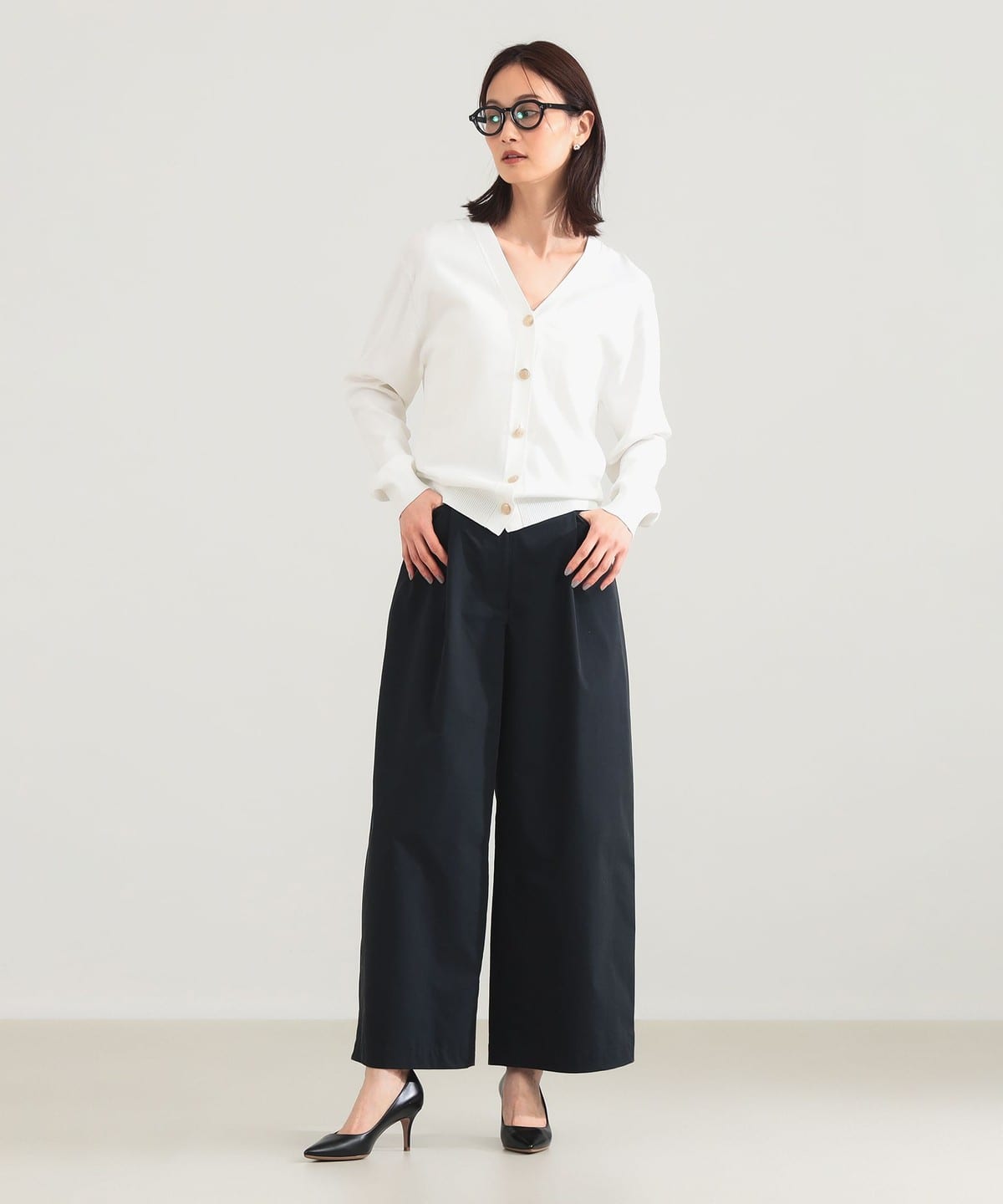 Demi-Luxe BEAMS ポロ ニット カーディガン 美品 Yahoo!オークション - 「Demi-Luxe BEAMS」 ニットカーディガン ONE SI