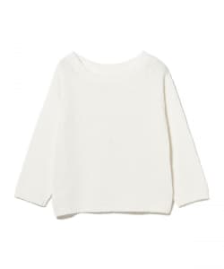 コットン ローゲージ ロングスリーブ プルオーバー