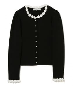 CORCOVADO / フラワー トリム カーディガン