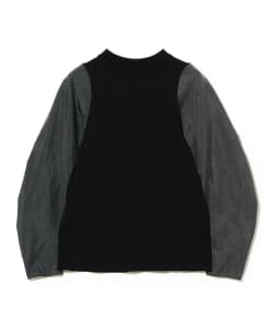 クラッシュタフタ ロングスリーブ ニット