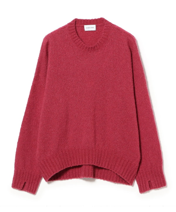 SCAGLIONE / クルーネック ロングスリーブ ニット