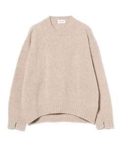 SCAGLIONE / クルーネック ロングスリーブ ニット