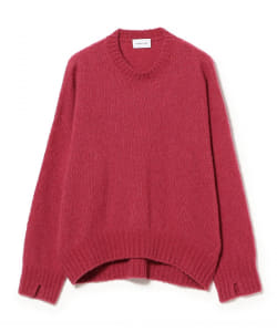 SCAGLIONE / クルーネック ロングスリーブ ニット