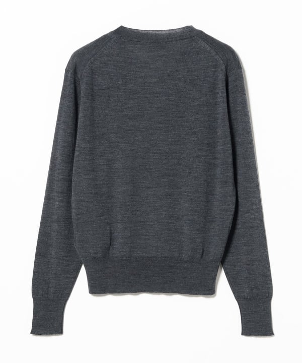 JOHN SMEDLEY /  30ゲージ ウール Vネックニット