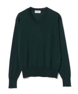 JOHN SMEDLEY /  30ゲージ ウール Vネックニット