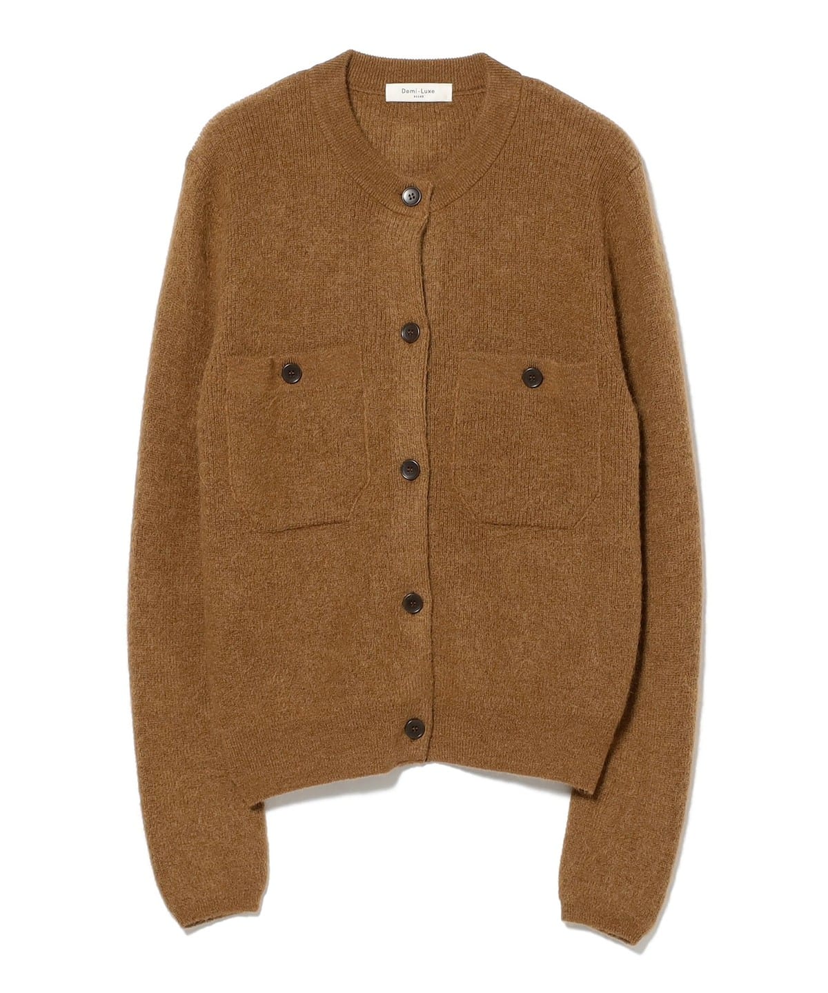 Demi-Luxe BEAMS / シャギー　チェック コクーンコート　アルパカ Demi-Luxe BEAMS / シャギー チェック コクーンコート アルパカ Demi