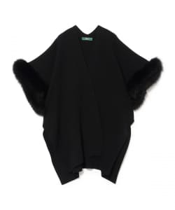 NiMA 1708 / ファー スリーブ ケープ