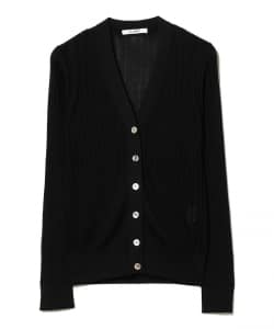 SLOANE / 18ゲージ シルク Vネック カーディガン
