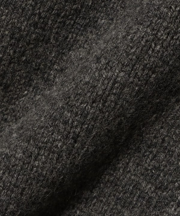 【モアバリエーション開催中】【別注】SLOANE × Demi-Luxe BEAMS / 5ゲージ ジーロンラム Vネック カーディガン