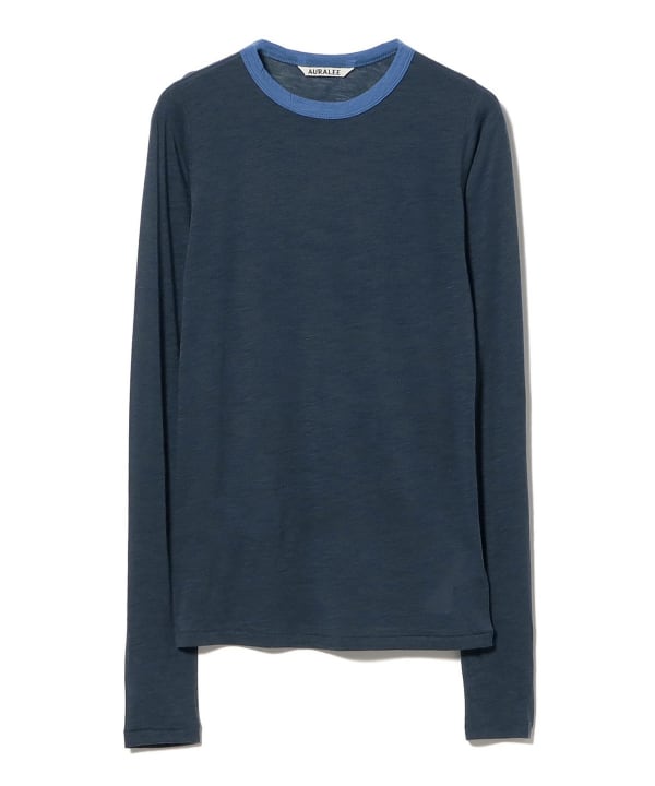 AURALEE / カシミヤ リンガー Tシャツ