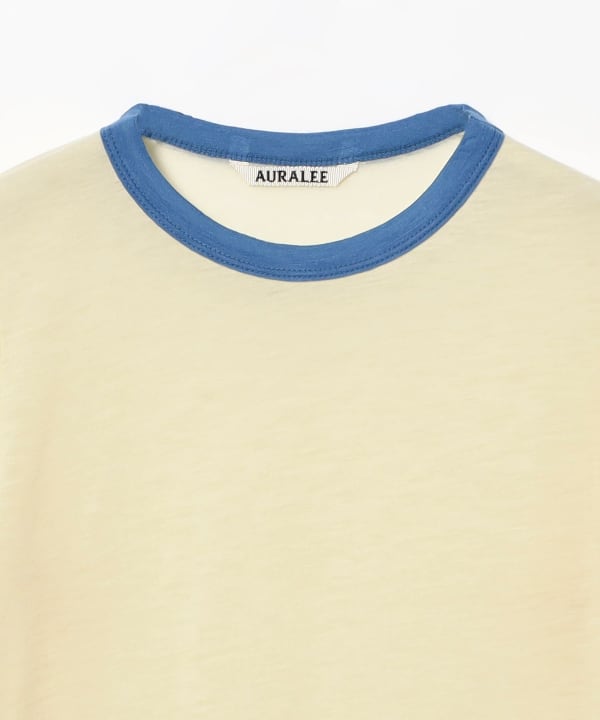 AURALEE / カシミヤ リンガー Tシャツ