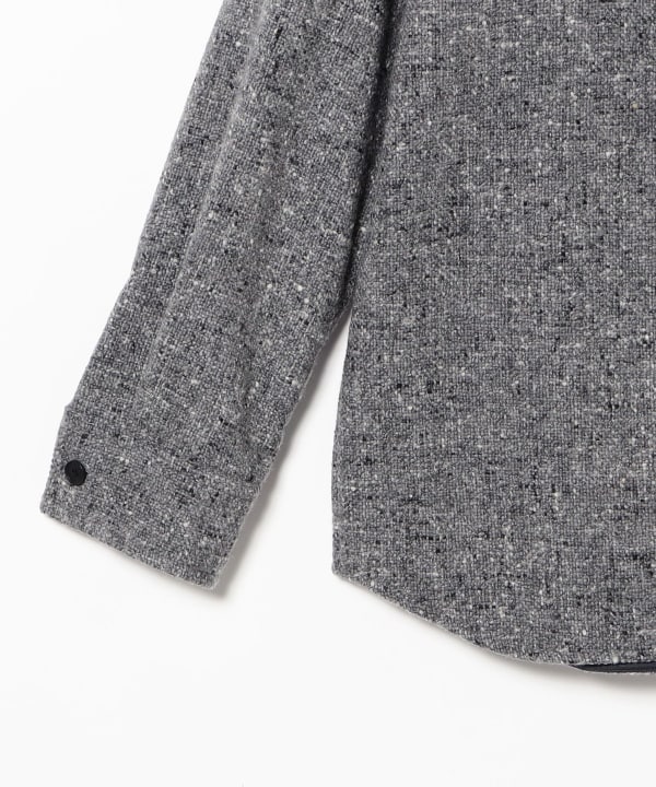 AURALEE / HOMESPUN TWEED SHIRT BLOUSON