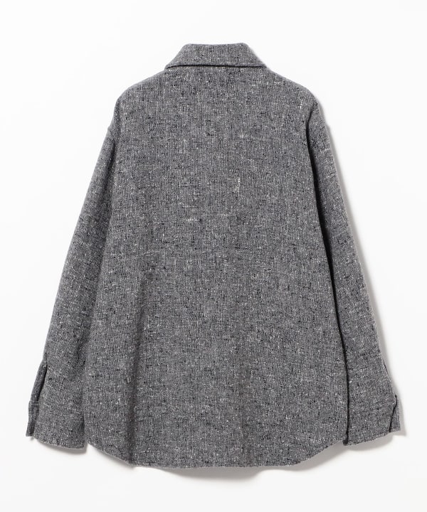 AURALEE / HOMESPUN TWEED SHIRT BLOUSON