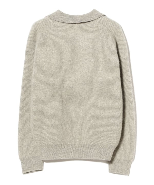 【別注】BATONER × Demi-Luxe BEAMS / カシミヤフォックス スキッパー ニット