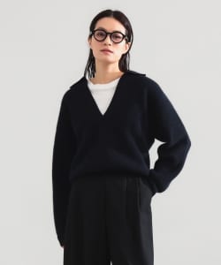 【別注】BATONER × Demi-Luxe BEAMS / カシミヤフォックス スキッパー ニット
