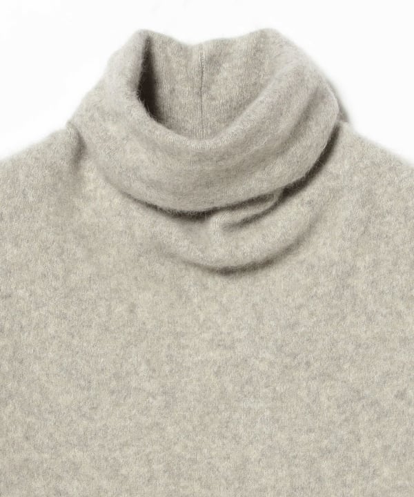 【別注】BATONER × Demi-Luxe BEAMS / カシミヤフォックス ユニーク タートルネック ニット