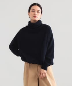 【別注】BATONER × Demi-Luxe BEAMS / カシミヤフォックス ユニーク タートルネック ニット