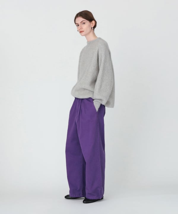 【別注】BATONER × Demi-Luxe BEAMS / カシミヤフォックス ボートネック ニット
