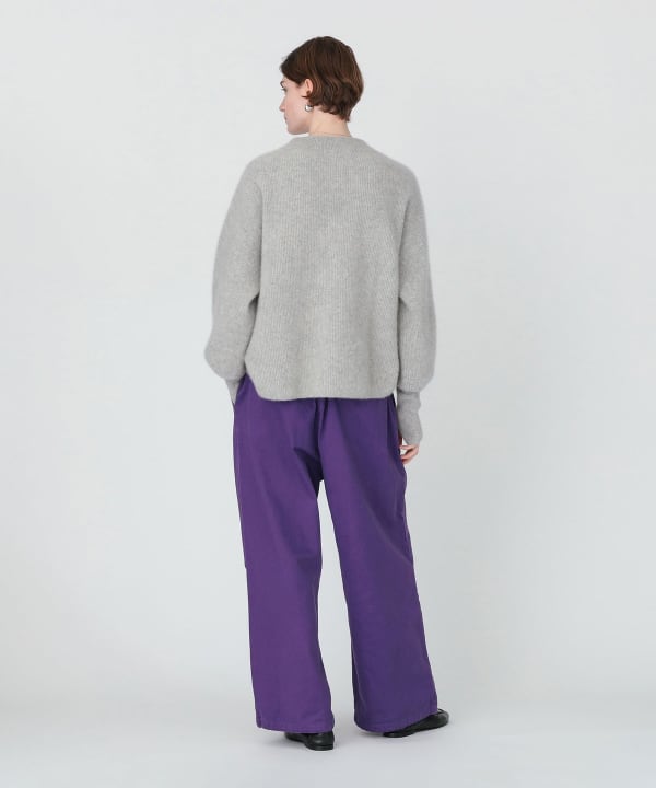 【別注】BATONER × Demi-Luxe BEAMS / カシミヤフォックス ボートネック ニット
