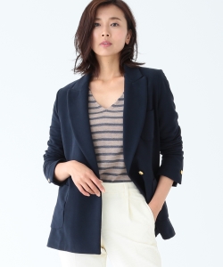 CIRCOLO1901 / ダブル ゴールド2ボタン ジャケット