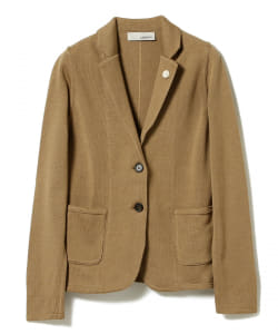 LARDINI / DIANTHA コットンニット 2ボタンジャケット
