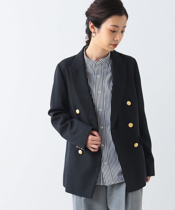 新品 Demi luxe BEAMS ファーコート ブルゾン ダブルジップ