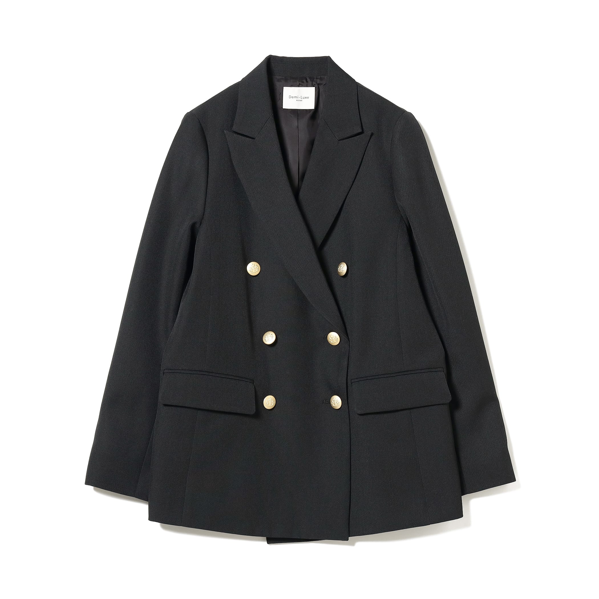 Demi-Luxe BEAMS / Dry gabardine 6-button double jacket