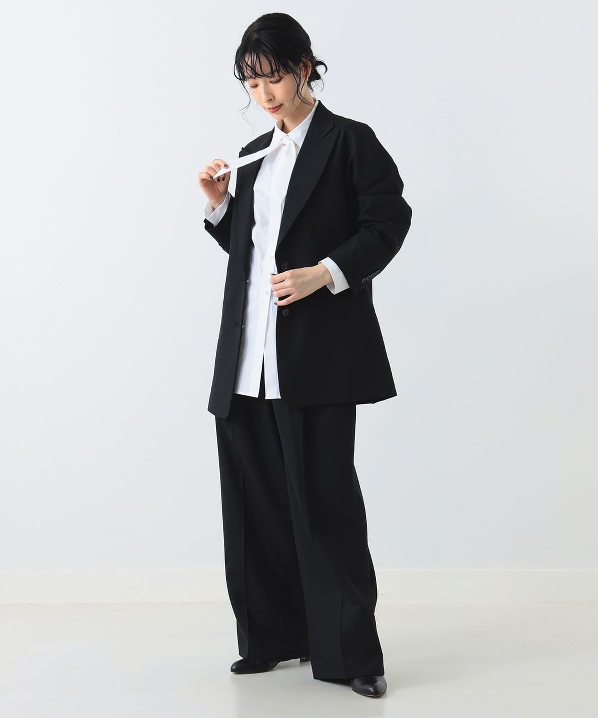 Demi-Luxe BEAMS / 二重織り テーラードジャケット