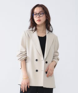 Demi-Luxe BEAMS / 女裝 雙重織 西裝外套