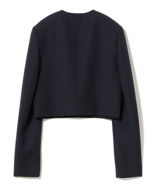 HIGH DENSITY WOOL TWILL SHORT JACKET