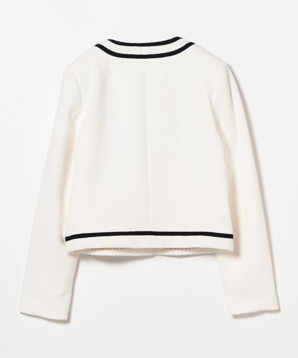 EFFE BEAMS（エッフェ ビームス）WEILL / バイカラー ツイード クルー