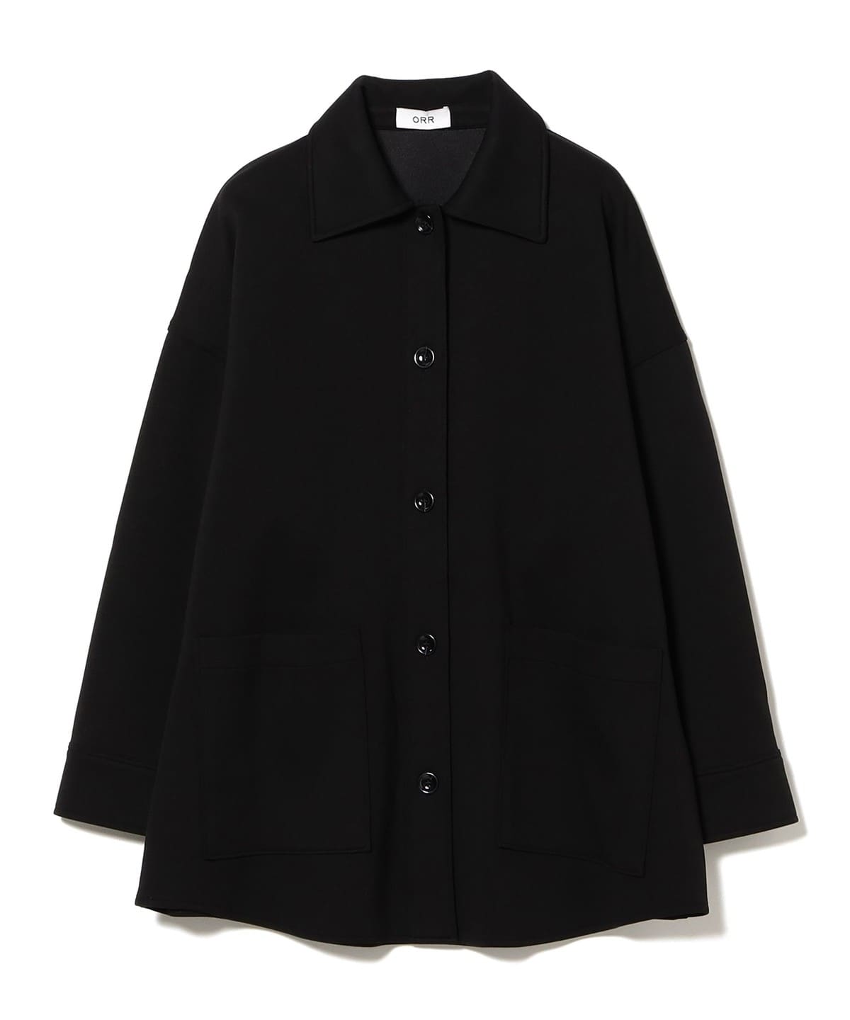 ORR / ストレッチ シャツジャケット シャツ・ブラウス WOMEN BLACK S ORR / ストレッチ シャツジャケット シャツ・ブラウス WOMEN BLACK S