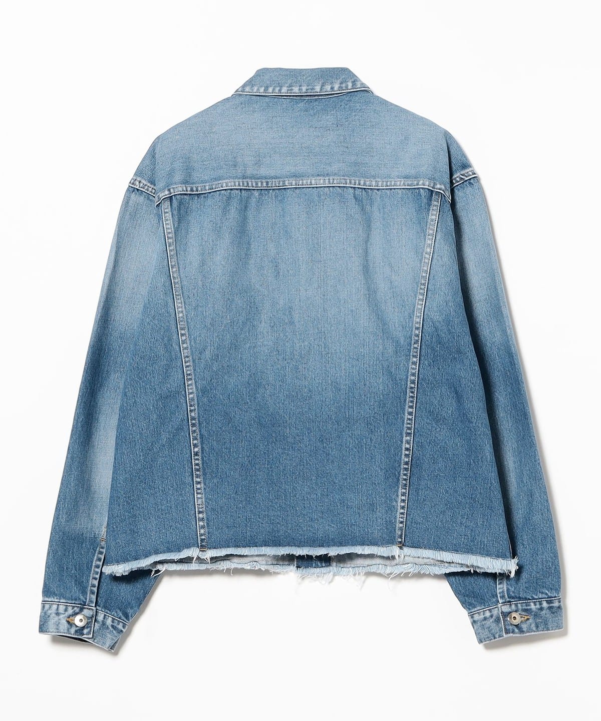 FULL COUNT デニムジャケット beams 美品　38 M 新品 ビームス × フルカウント デニムジャケット Gジャン 38