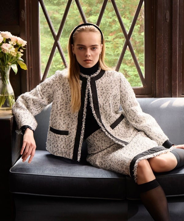 EFFE BEAMS（エッフェ ビームス）モノトーン ツイード