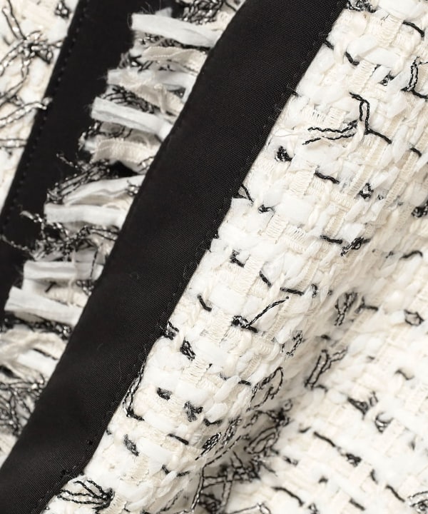 EFFE BEAMS（エッフェ ビームス）モノトーン ツイード ジャケット