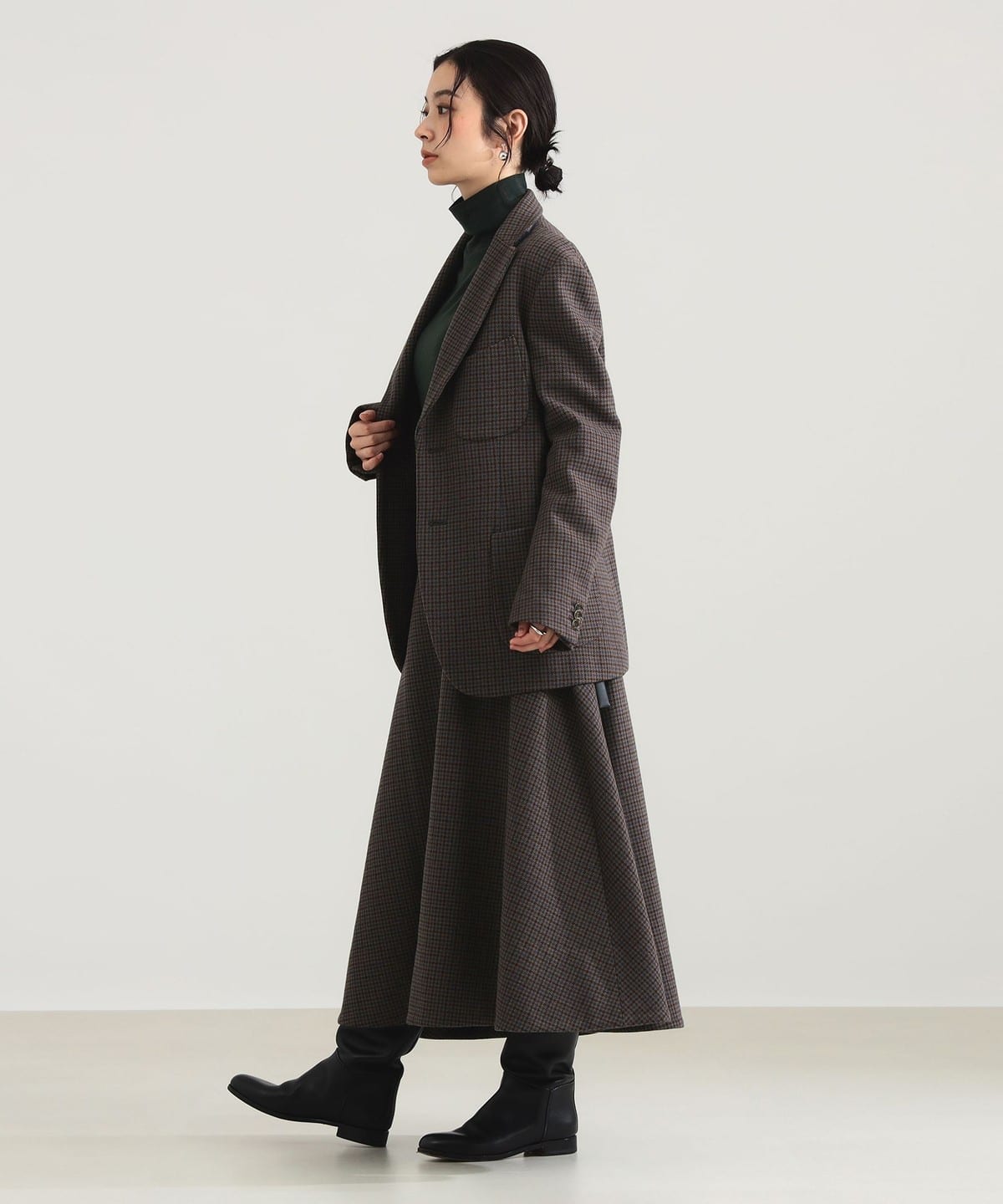 Demi-Luxe BEAMS（デミルクス ビームス）AK+1 / ウール チェック 2