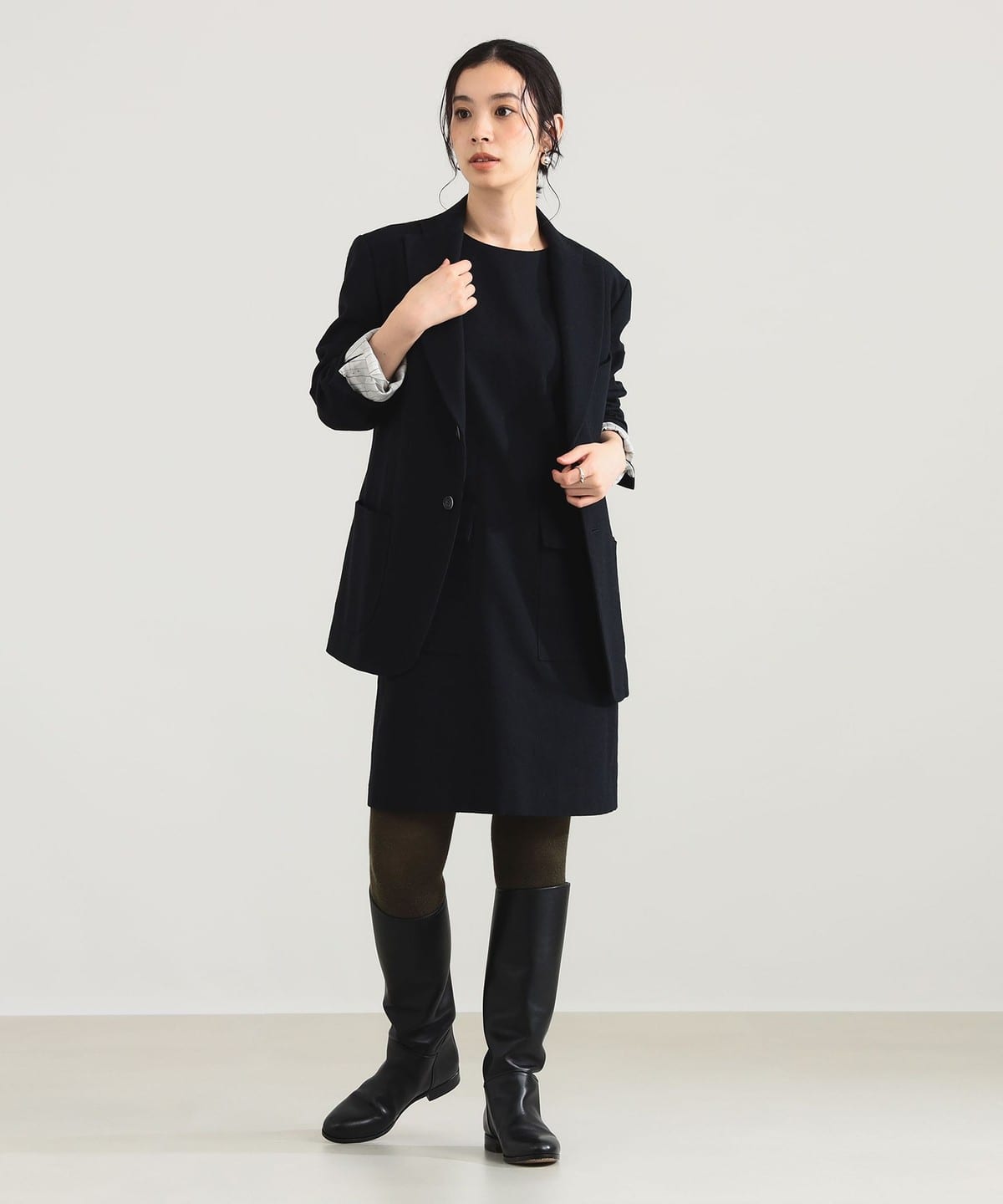 Demi-Luxe BEAMS（デミルクス ビームス）AK+1 / ウール ソリッド 2